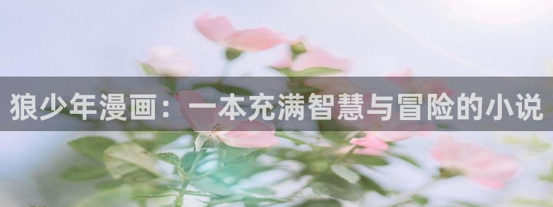 汗汗漫画在线看官网：狼少年漫画：一本充满智慧与冒险的小说